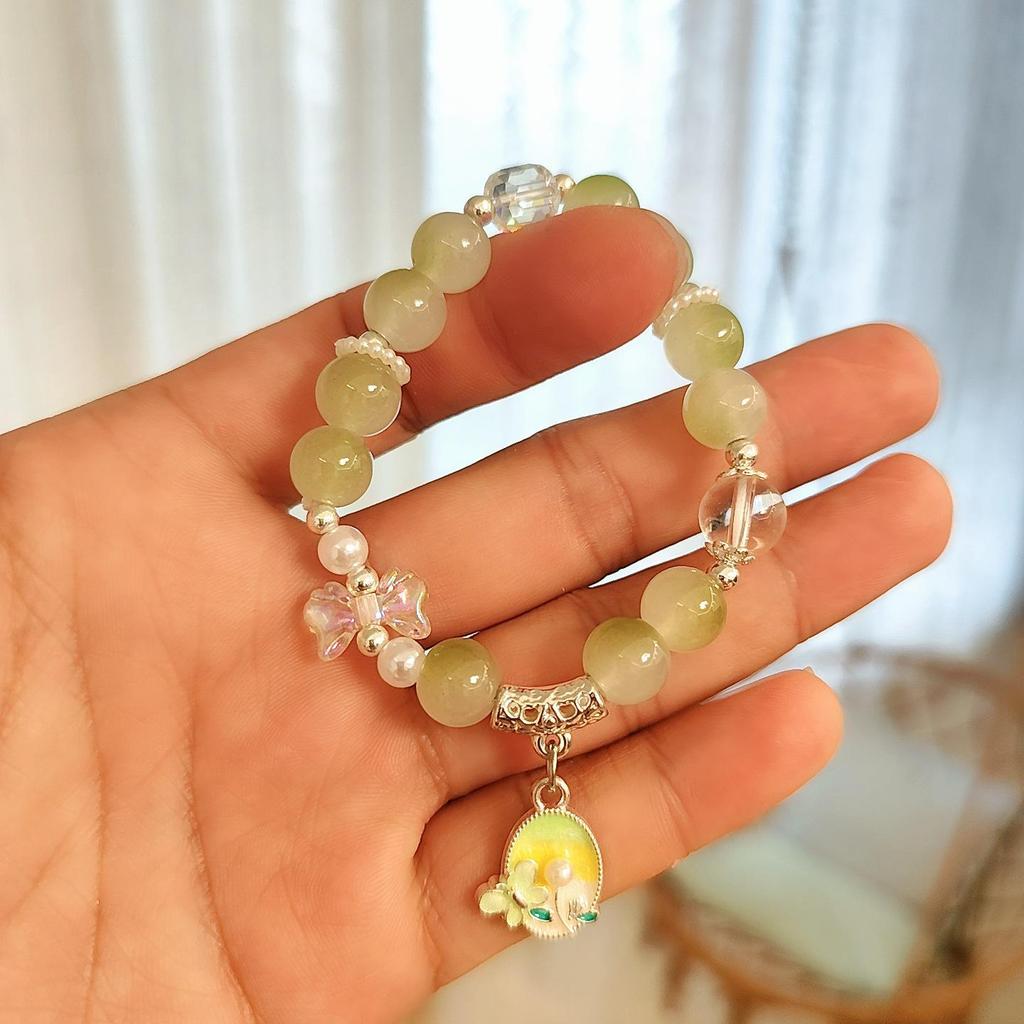 Dodo Hot Hetian Jade Rabbit Bracelet, Women's Niche Design - High Value Student or Bestie Gift