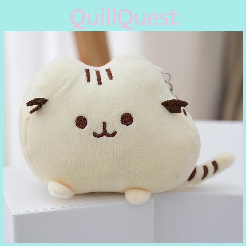 Adorable Cartoon Cat Plush Doll Cute Kitten Toy Backpack Charm Pp Cotton Stuffed Animal