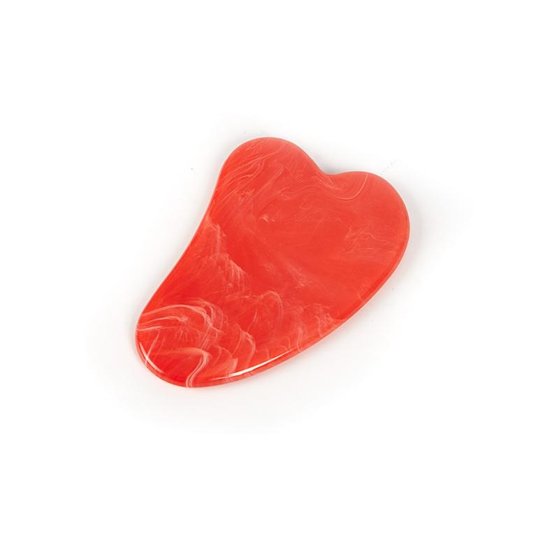 1PCS Natural Jade Stone Gua Sha Massage Board Rose Quartz Guasha Plate Jade Face Massager Scrapers Tools For Face Neck Back Body