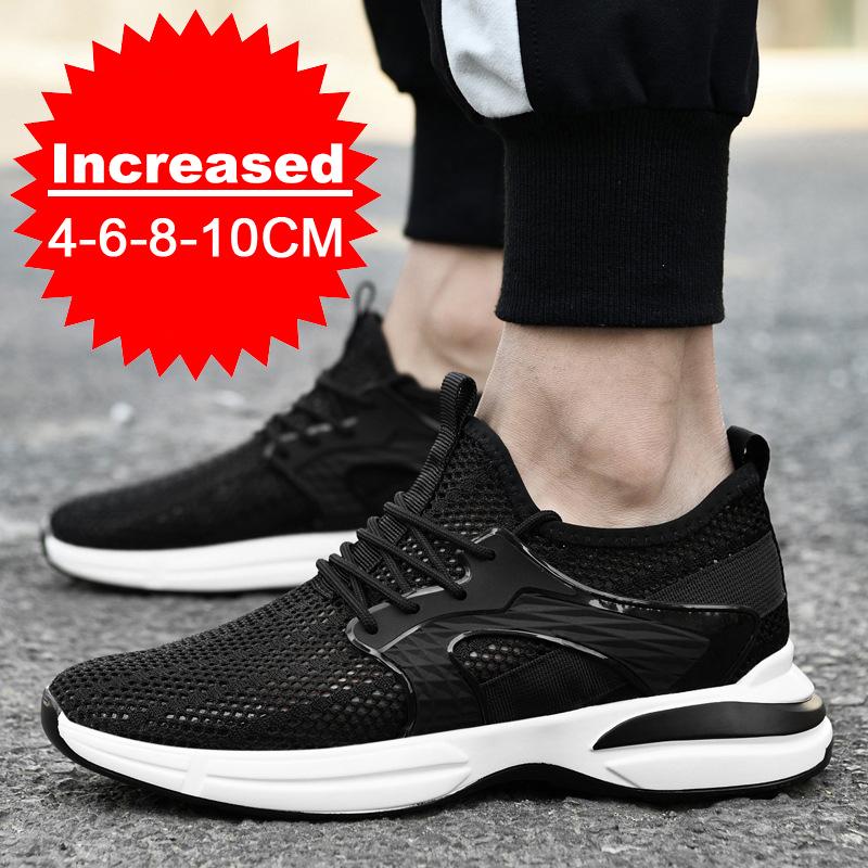 Zapatos Elevadores para Hombre 2026 Tacones Ocultos Zapatos Transpirables para Aumentar la Altura para Hombre Plantilla Aumentadora de Altura Opcional 10 8 6CM