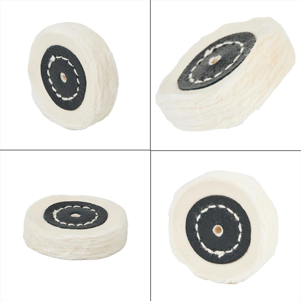 Professional Cloth Buffing Polishing Wheel for Metal Wood Glass White Color