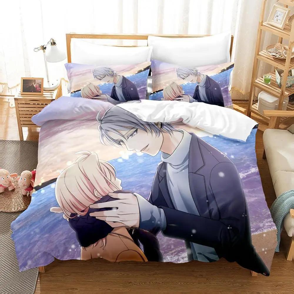 3D Print Anime IDOLiSH7 Bedding Set Single Twin Full Queen King Size Duvet Cover Sets for Kids Adults