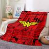 1pc Wonder Woman Blanket Polyester Fiber, All Season Comfort for Sofa, Bed, Office, Car, Camping Ideal Home Decor & Gift, Office Comfort