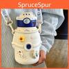 Childrens Insulated Thermos Cup With Straw And Lock For Outdoor Use