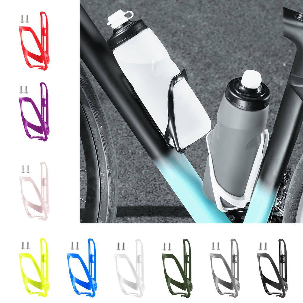 Bike Water Bottle Holder Secure Retention System Lightweight Bicycles Flasks Cage Water Bottle Rack for Mountain Bike