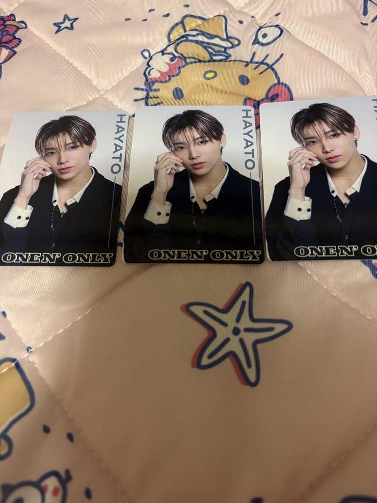 [USED] HAYATO ONE' ONLY trading card