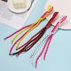 Colorful Nylon Woven Pendant Rope Charms for Large Hole Beads Make Chain Pendant Jewelry Accessories