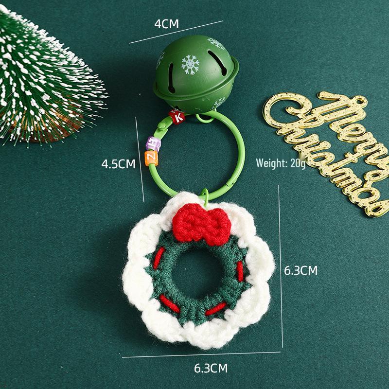 Christmas Eve Knitted Wool Tree Ornament Gift Box for Kids