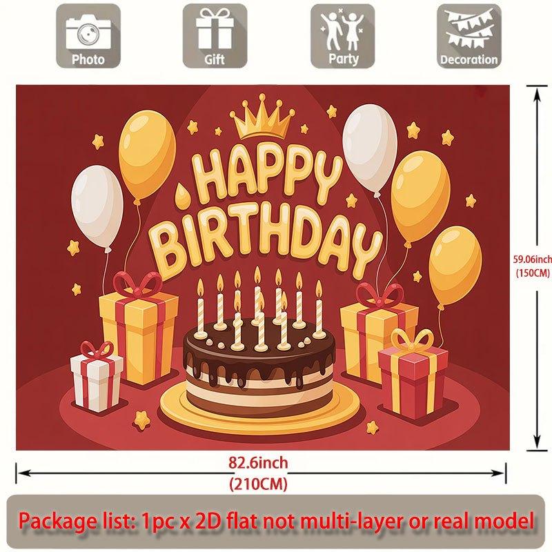 Party Backdrop New Year Flat Weddings Parties Cursive Lettering Birthdays Coming Ceremonies Event Photo Background Front Door Decor