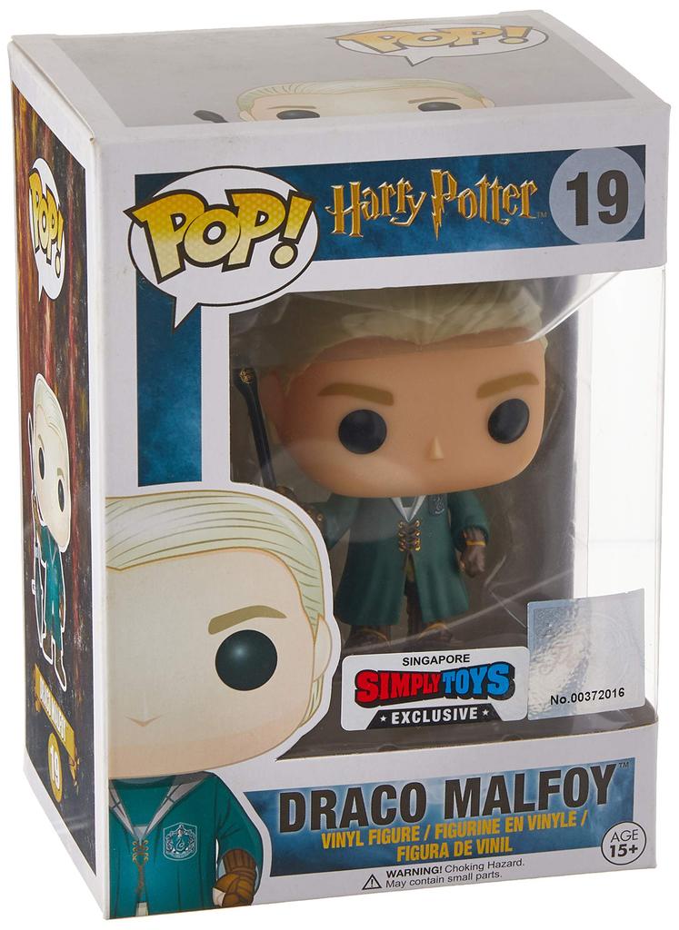 Figurină de Vinil Harry Potter Quidditch Draco Malfoy 19 figurină Standard Colecționar [articol]