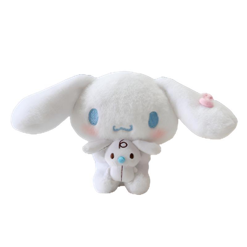 Sanrio Обнимающиеся Друзья: Милые фигурки Киннаморолла и Хелло Китти - Очаровательные куклы-компаньоны 12-21.5cm