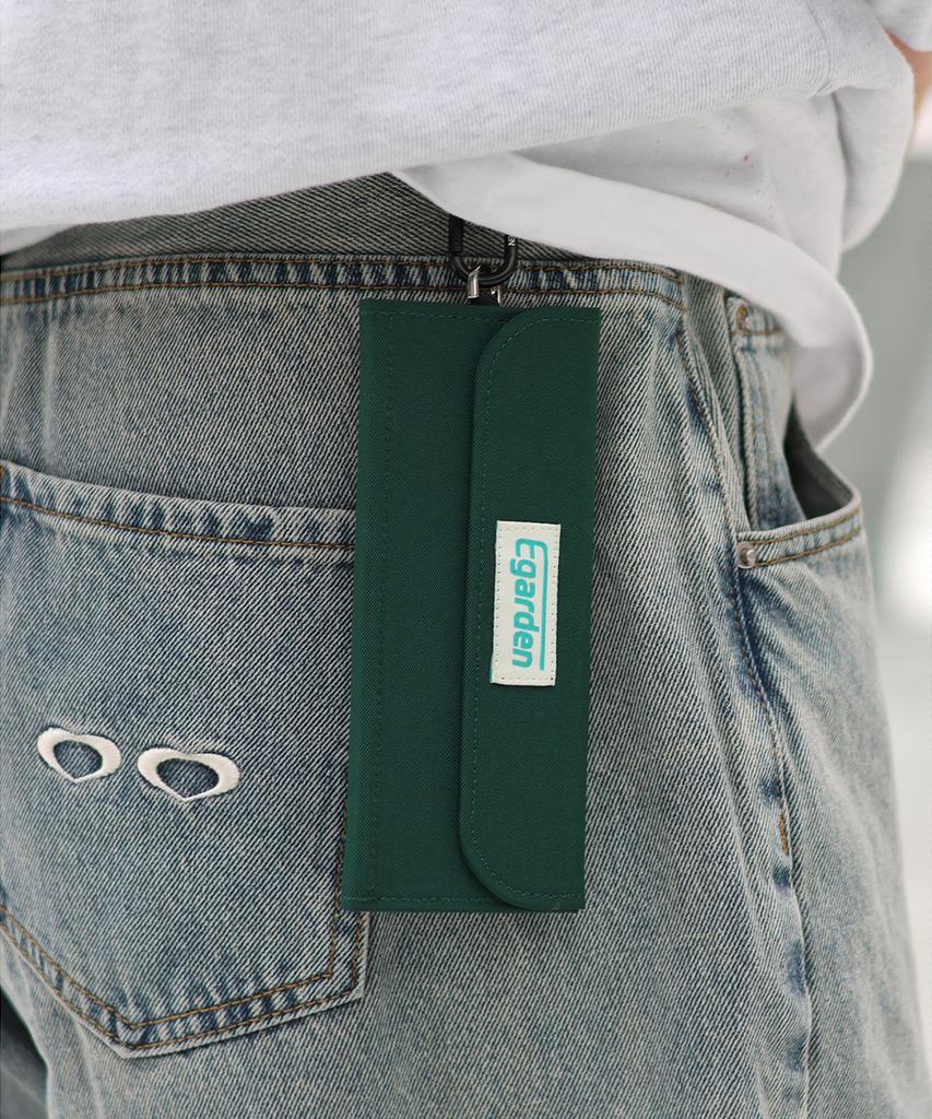 Egadeun Traveler Eyewear Case Glasses Pouch - Green