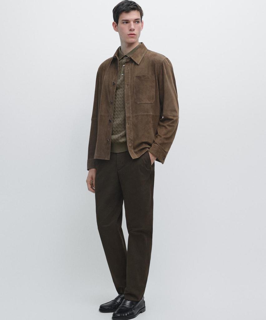 Masimodutti Cotton Slim Fit Pants