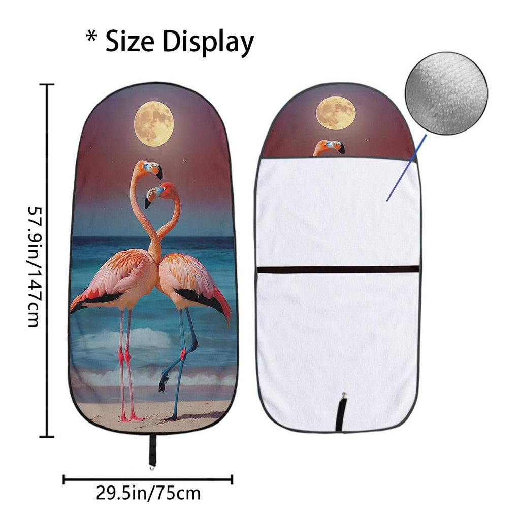 Front Car Seat Towel Cover: All-Season Gym & Workout Protector, Universal Fit.