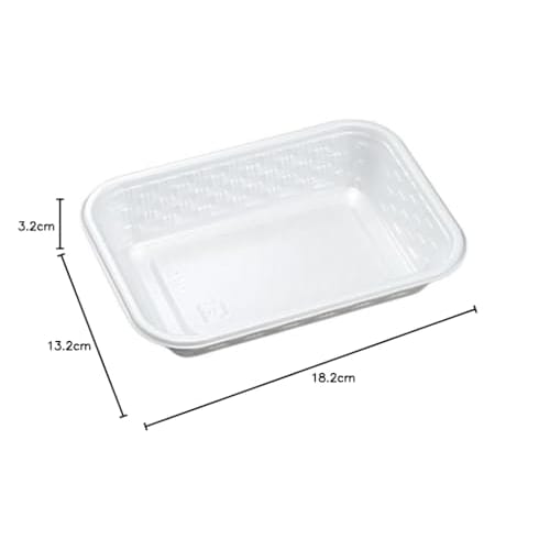 Chuo Kagaku Disposable Bento Rice Containers, Made In Japan, CF Layered Bento Rice (50), Pack of 50, Size: Approx. 18.2 X 13.2 X 3.2 Cm
