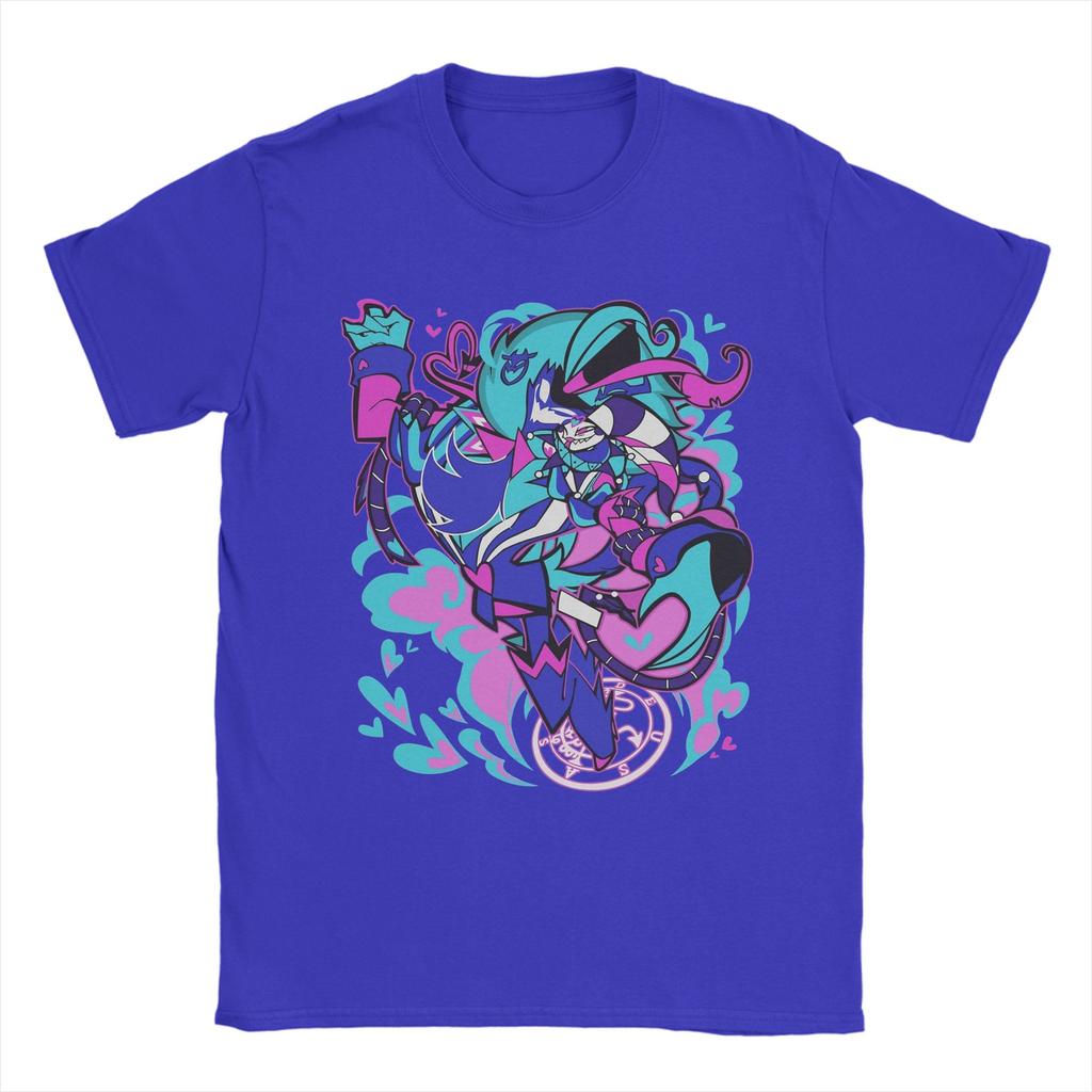 T-shirt Vintage Été Helluvas Bosses Ozzie x Fizzarolli T-shirts Originaux T-shirt en Coton pour Homme Y2K Basique Manches Courtes