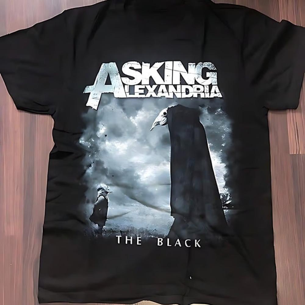 

Vintage Asking Alexandria Band The Black Shirt Unisex Albums S to 5XL BO079 Unisex T-Shirt XXXXL