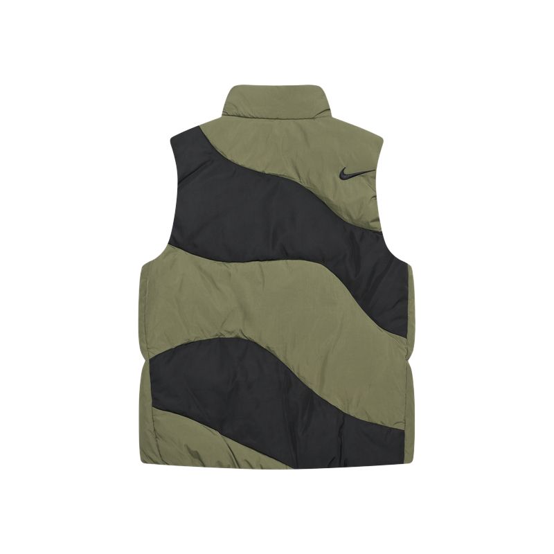 Nike Down Vest Sportswear Swoosh Warm Comfortable Loose Stand Collar Duck Down Kids Kids vest IQ2954-222
