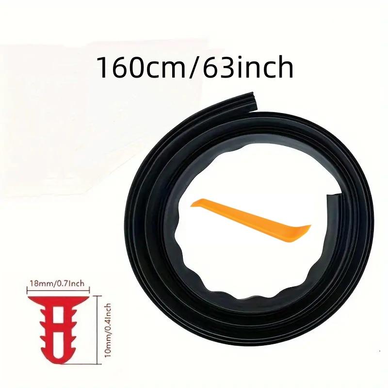 

160 см уплотнительная лента для приборной панели автомобиля, внутренние авто герметичные полосы, шумоизоляция, резиновая отделка, уплотнитель, автомобильные аксессуары