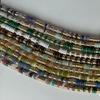 Colorful Semi-Precious Stone Beaded Necklace - Handmade Vintage Clavicle Chain with Optional Multi-Color Design