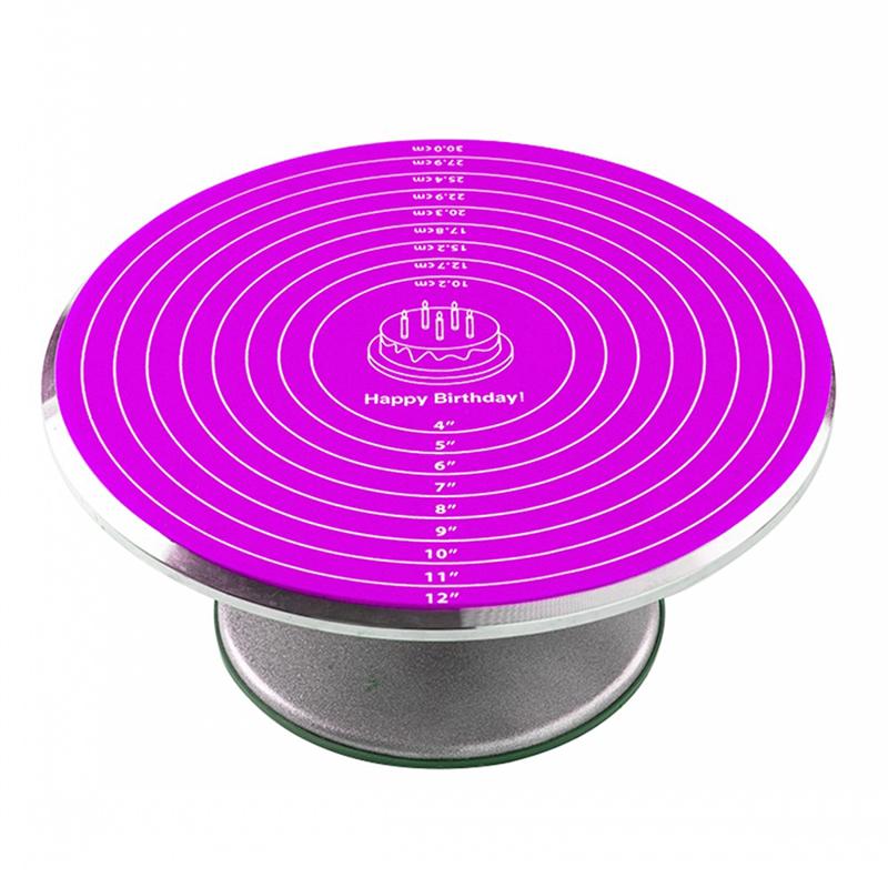 Silicone Baking Round Mat Rolling Kneading Pad Pastry Tools Pizza Dough Non-Stick Cake Holder Kitchen Non-Slip Silica Mat