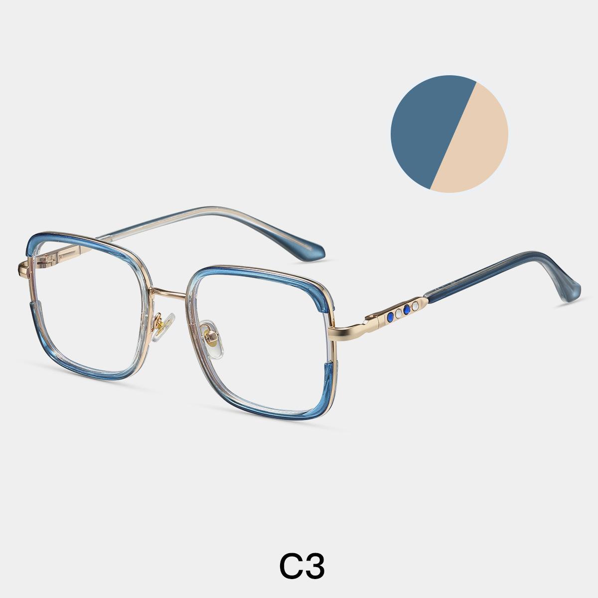 

Glamorous Leoaprd Clear Reading Glasses Women Fashion Hyperopia Eyeglasses Female Computer Blocking Blue Light Glasses +1.75 +2 0