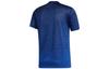 Adidas T Shirts Men's Royal Blue Crew Neck Moderate Straight Fit GC8410