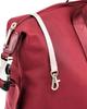 Rosella Large Women' Bag With Expandable Function Dark Red
