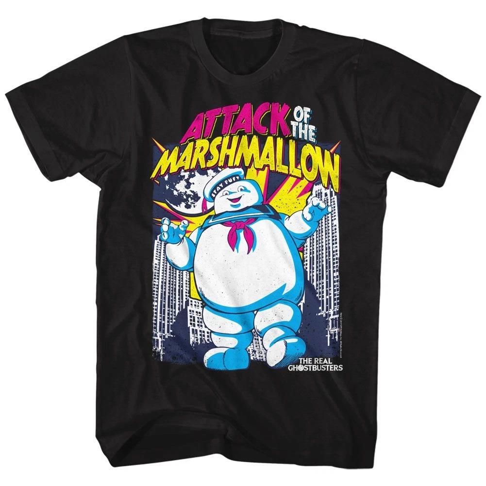 The Real Ghostbusters Marshmallow Attacks TV Shirt 130