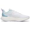 Li Ning YueYing Element Rutschfest, Abriebfest, Atmungsaktiv Niedrige Laufschuhe Damen Weiß Blau ARHT006-11