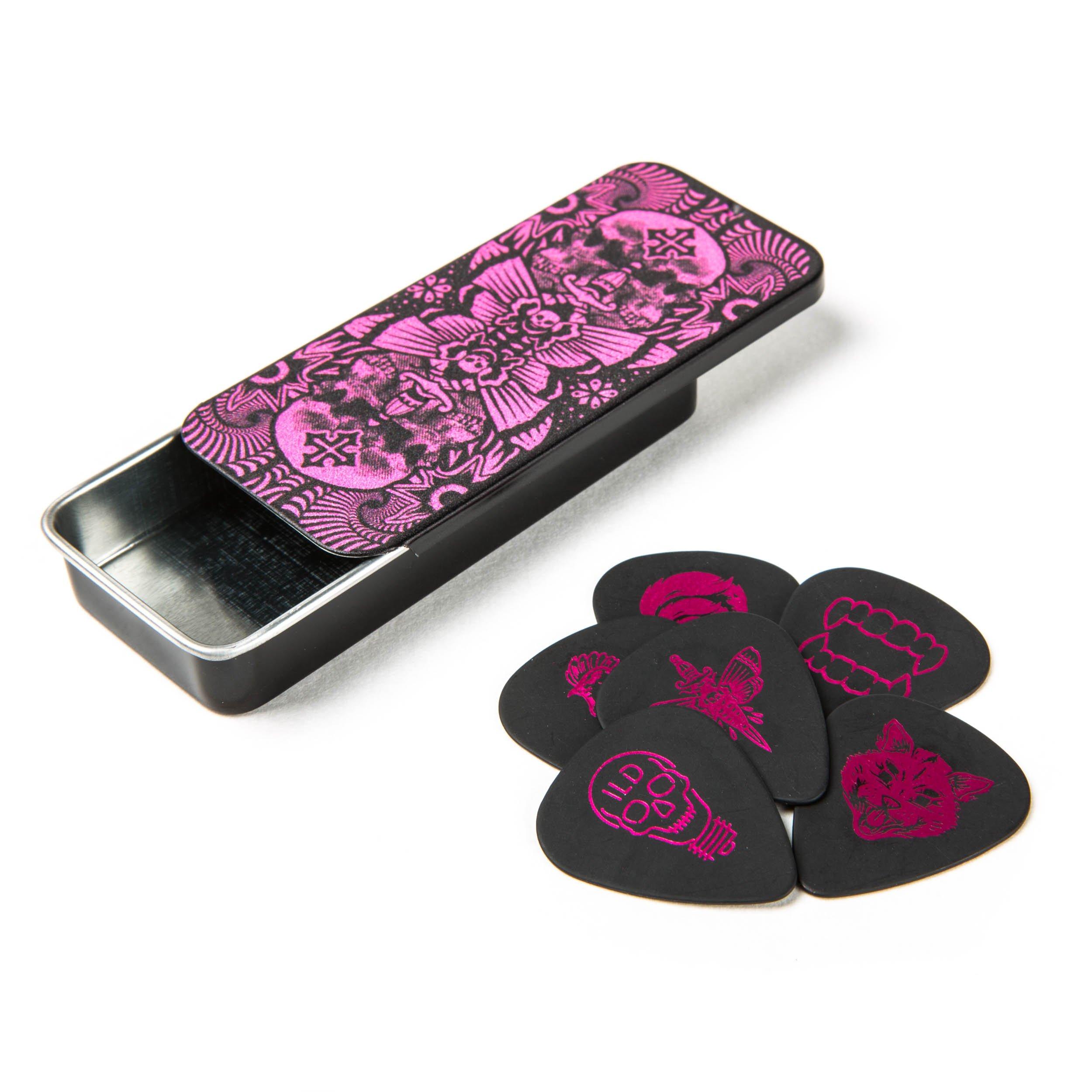 

Jim Dunlop ILOVEDUST PICK TIN MAGENTA Pick & Case Set ILDCT02 [Official Japanese Product]