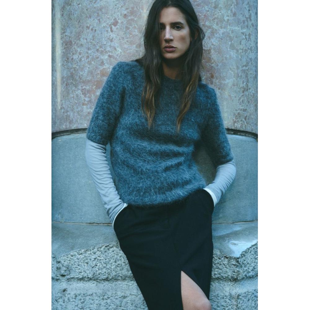 

Юбка-карандаш из джерси HM черная