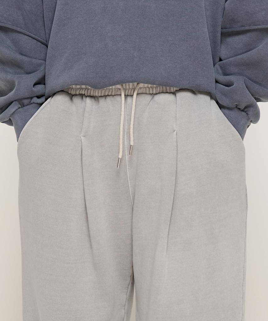 CARGOBROS In Pig Brushed Training Wide Straight Pants (Gray)