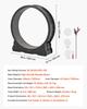 VEVOR Cat Exercise Wheel, 120 Cm Wooden Cat Running Wheel for Indoor Cats Up To 12.7 Kg, Cats Treadmill with Carpeted Runway & Locking Mechanism