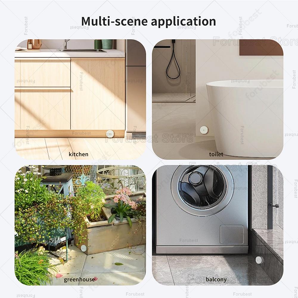 ZigBee Temperature And Humidity Sensor Smart Home Hygrometer Thermometer Works With Alexa Google Yandex Alice eWeLink Gateway