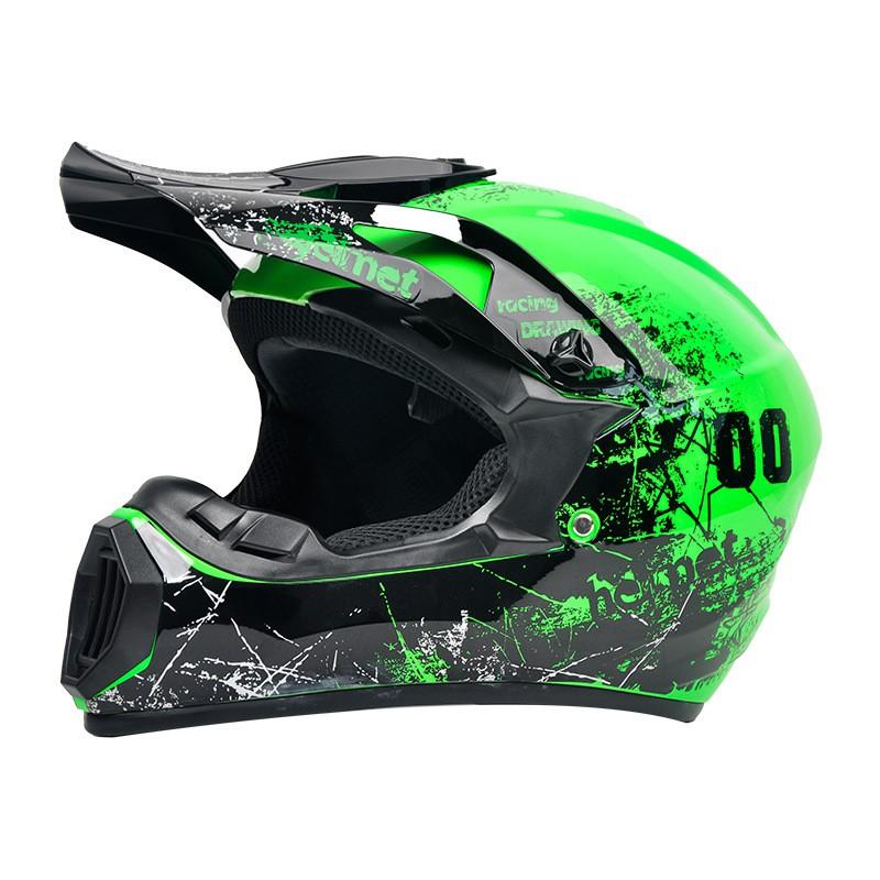 Full Face Motorcycle Helmet Off-Road ATV Dirt Bike Mountain Downhill Karting Safety Protection