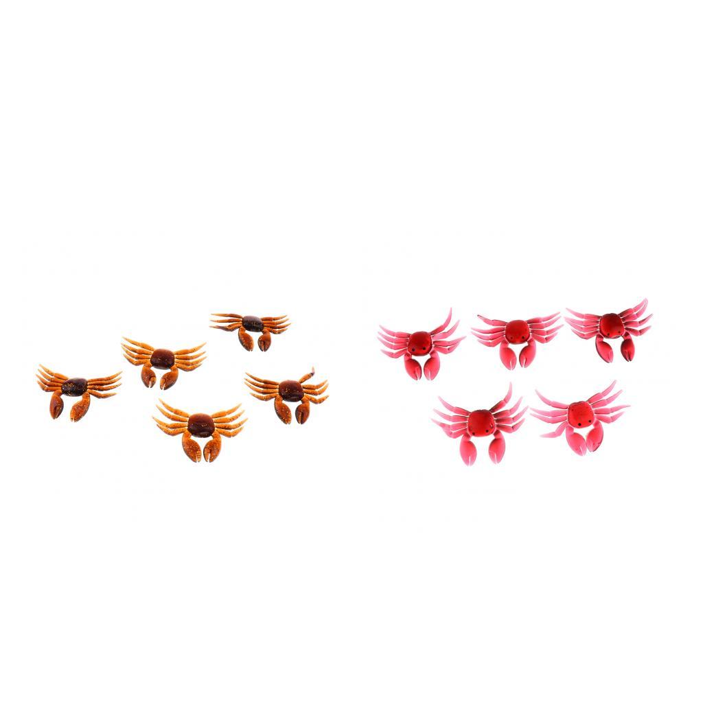 5Pcs Silica Gel Soft Fishing Lure Lures Saltwater Artificial