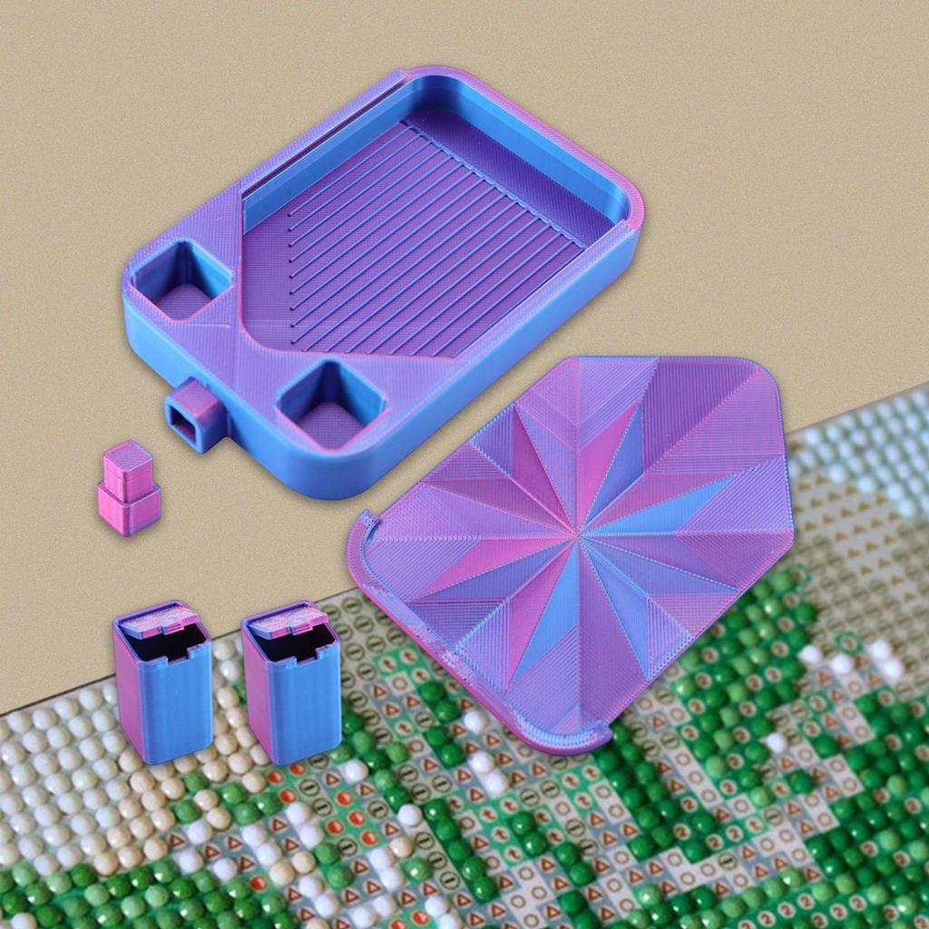 Tablett Perlenorganizer Sortierstation für Bastelzimmer