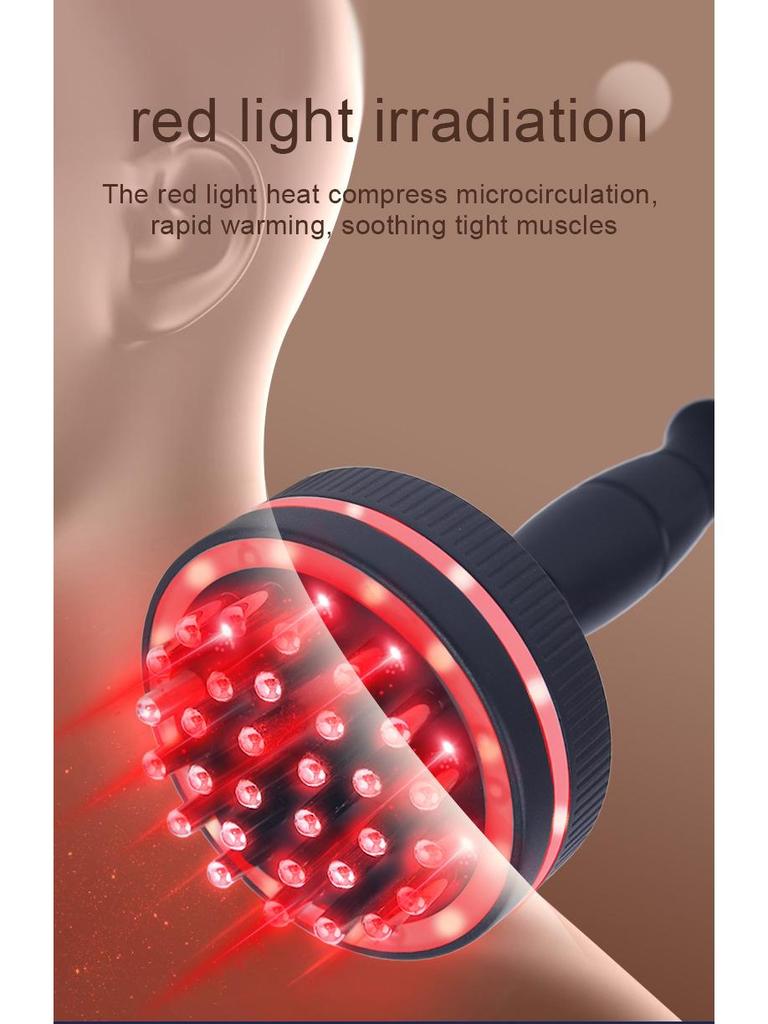 Customized Electric Meridian Brush Massager for TCM Physiotherapy and Health Preservation.
