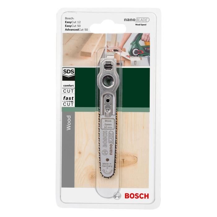 NANOBLADE WOOD SPEED 50 Blade for BOSCH EasyCut 12, EasyCut 50, Advanced Cut 50