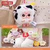 100% Genuine Baby Three Round Beast Is Coming Plush Blind Box Pendant Cute Vinyl Doll Anime Figures Box Children Playthings Gifts