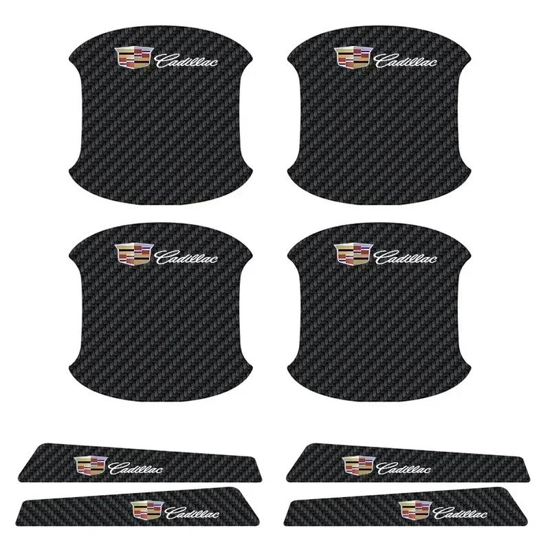 

Luminous Car Door Handle Stickers Anti Scratches Decals for Cadillac Escalade CTS ATS SRX XT4 XT5 XT6 STS XTS SLR CT4 CT5 CT6