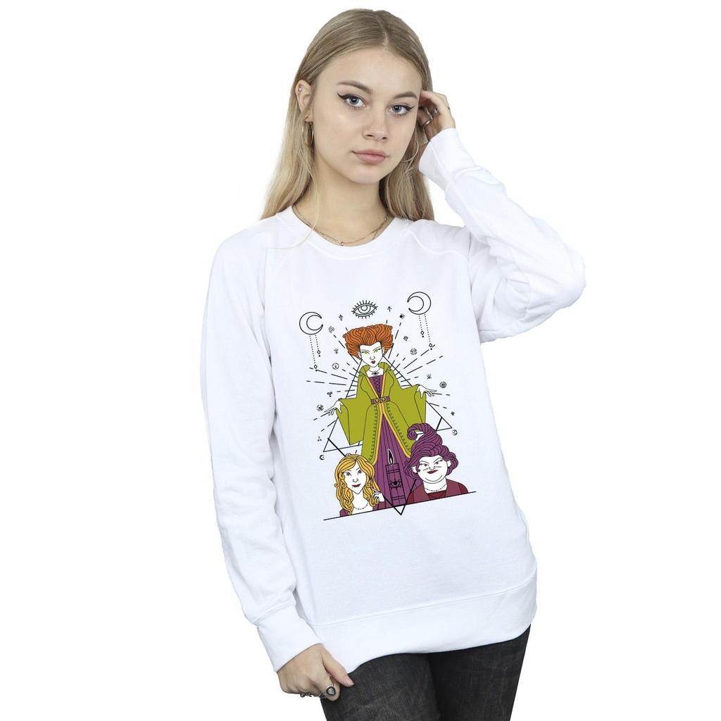 Disney Womens/Ladies Hocus Pocus Candle Sweatshirt