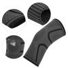 Compression Knee Brace Anti‑Slip Athletic Protective Knee Support for Cycling Running Black(Protective Knee