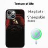 Super cool vampire fashion pattern design Phone Case For iPhone 17 16 15 14 13 12 Plus Pro Max High-end Luxury Magsafe Sheepskin