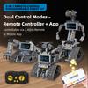 5 IN 1 Technical Remote Control APP Programmable Digital LED Expressions Display RC Robot Building Blocks Bricks Toys Kids Gifts