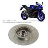 Electrical Start Flywheel Strong Strength Precise Aluminum Alloy Safe Fit for Outboard Motor