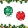 Festival Green Snowflake Paper Lanterns Easy Assembly Efficient Christmas Home Store Window Display
