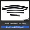 TXR Rain Visor for Honda CRV/Breeze - Window Shield & Car Decoration Accessory