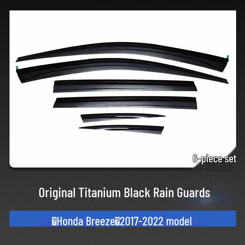 TXR Rain Visor for Honda CRV/Breeze - Window Shield & Car Decoration Accessory